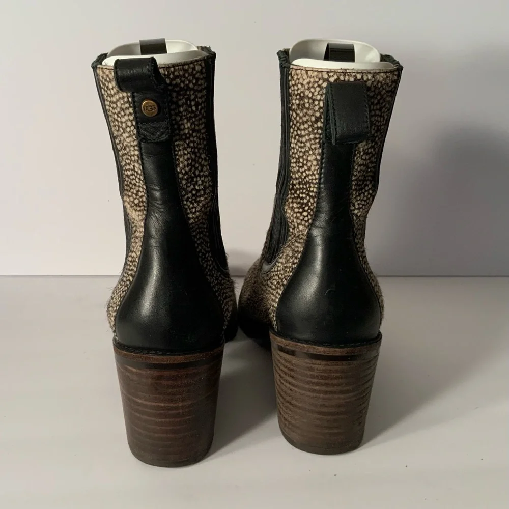 UGG..bullhide leather ankle boots - Picture 5 of 11